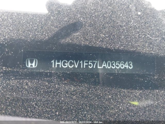 Photo 8 VIN: 1HGCV1F57LA035643 - HONDA ACCORD 