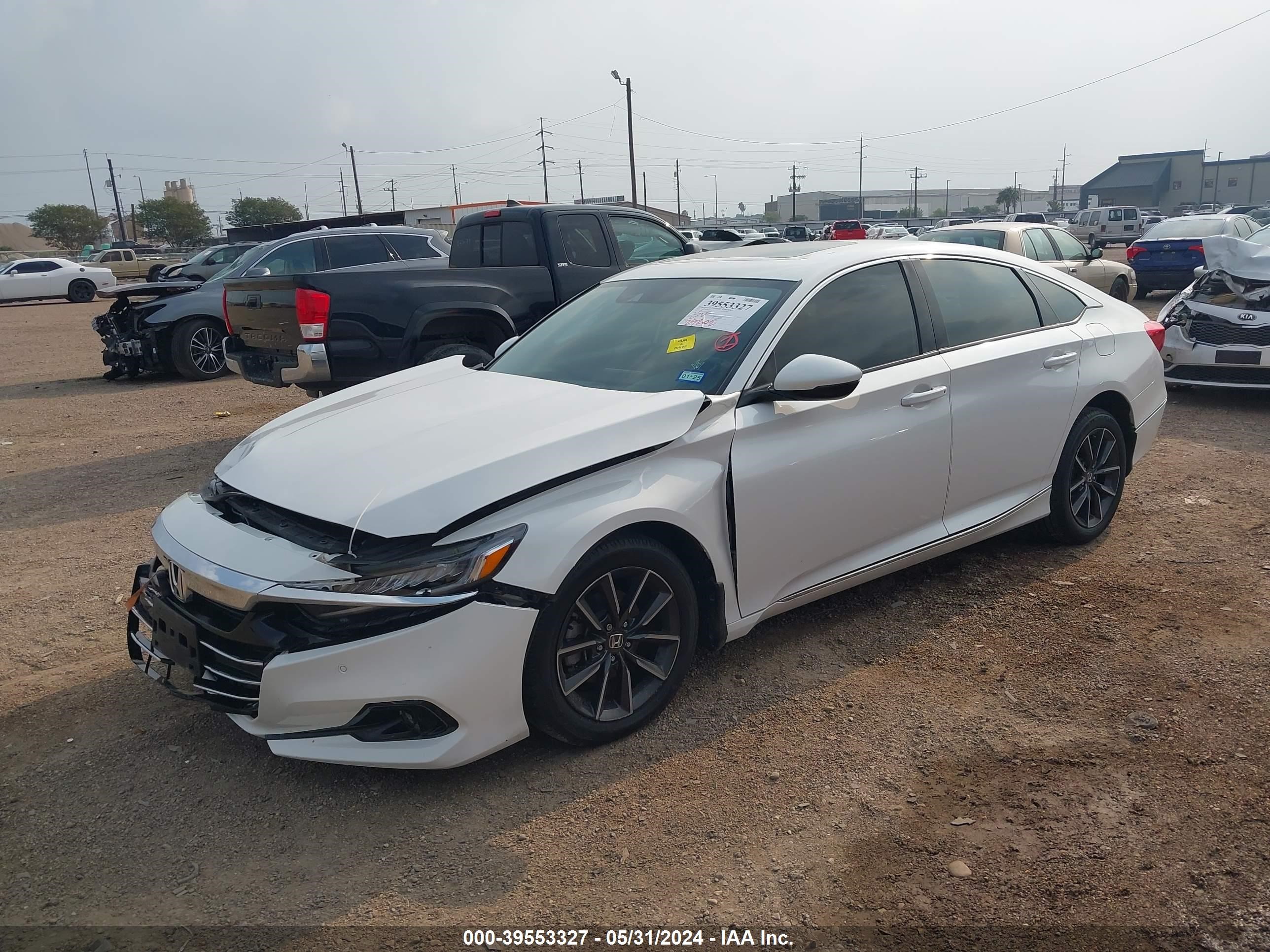 Photo 1 VIN: 1HGCV1F57MA026832 - HONDA ACCORD 