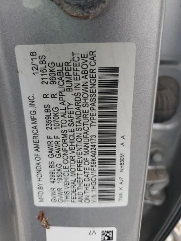 Photo 11 VIN: 1HGCV1F59KA024173 - HONDA ACCORD EXL 