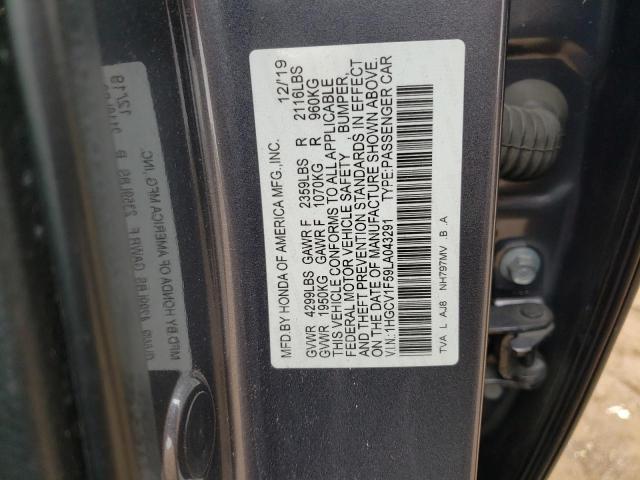 Photo 11 VIN: 1HGCV1F59LA043291 - HONDA ACCORD 