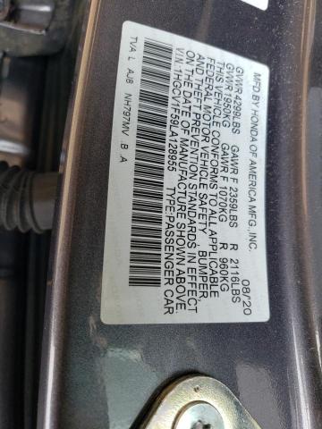 Photo 11 VIN: 1HGCV1F59LA128955 - HONDA ACCORD EXL 