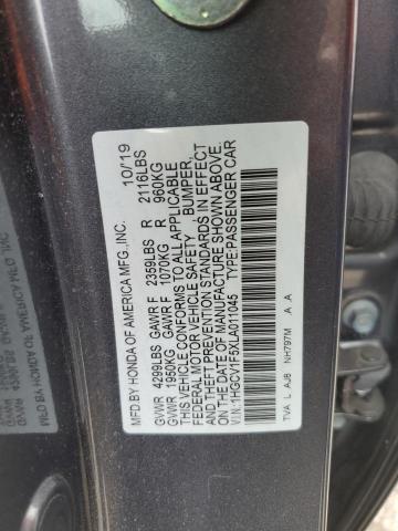 Photo 11 VIN: 1HGCV1F5XLA011045 - HONDA ACCORD EXL 