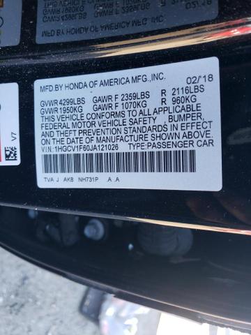 Photo 11 VIN: 1HGCV1F60JA121026 - HONDA ACCORD 