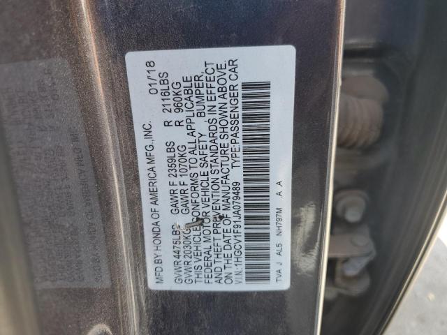 Photo 11 VIN: 1HGCV1F91JA079489 - HONDA ACCORD TOU 