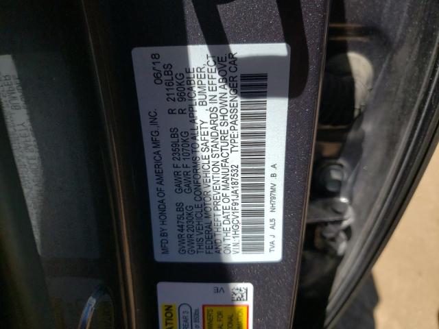 Photo 12 VIN: 1HGCV1F91JA187532 - HONDA ACCORD 