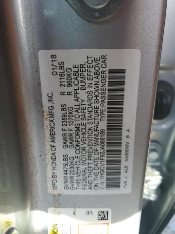 Photo 12 VIN: 1HGCV1F92JA086189 - HONDA ACCORD TOU 