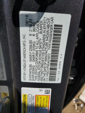 Photo 11 VIN: 1HGCV1F92JA219212 - HONDA ACCORD TOU 