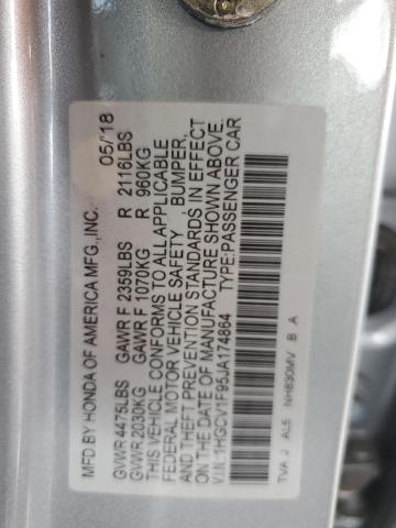 Photo 11 VIN: 1HGCV1F95JA174864 - HONDA ACCORD TOU 