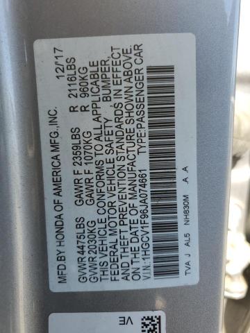 Photo 12 VIN: 1HGCV1F96JA074661 - HONDA ACCORD TOU 