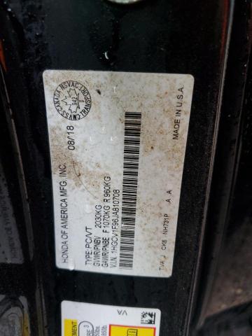 Photo 11 VIN: 1HGCV1F96JA810708 - HONDA ACCORD TOU 