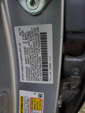 Photo 11 VIN: 1HGCV1F99JA152009 - HONDA ACCORD TOU 