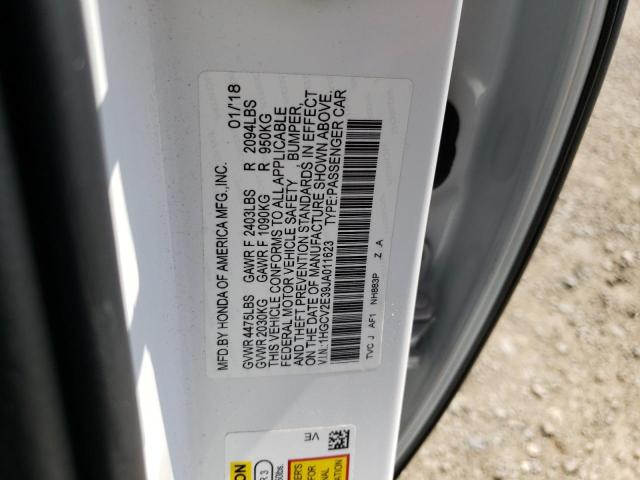 Photo 9 VIN: 1HGCV2E39JA011623 - HONDA ACCORD SPO 