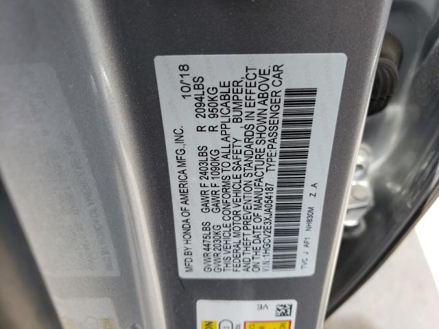 Photo 9 VIN: 1HGCV2E3XJA054187 - HONDA ACCORD SPO 