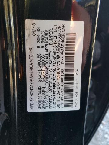 Photo 11 VIN: 1HGCV2F30JA011380 - HONDA ACCORD SPO 