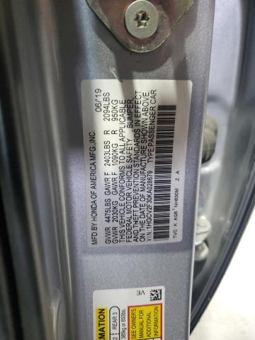 Photo 11 VIN: 1HGCV2F30KA028679 - HONDA ACCORD SPO 