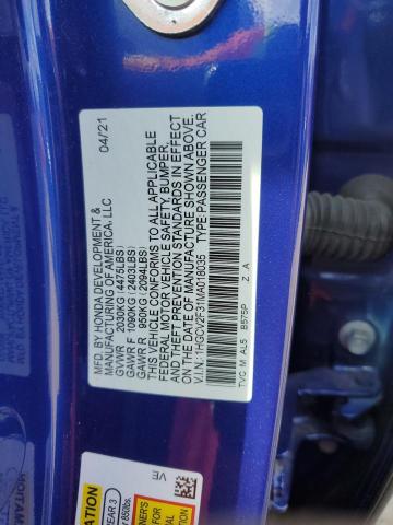 Photo 11 VIN: 1HGCV2F31MA018035 - HONDA ACCORD 