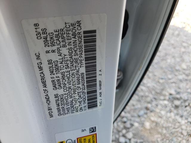 Photo 9 VIN: 1HGCV2F32JA030609 - HONDA ACCORD SPO 