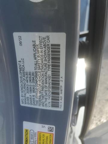 Photo 12 VIN: 1HGCV2F32NA014321 - HONDA ACCORD SPO 