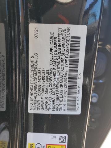 Photo 11 VIN: 1HGCV2F33MA025049 - HONDA ACCORD SPO 