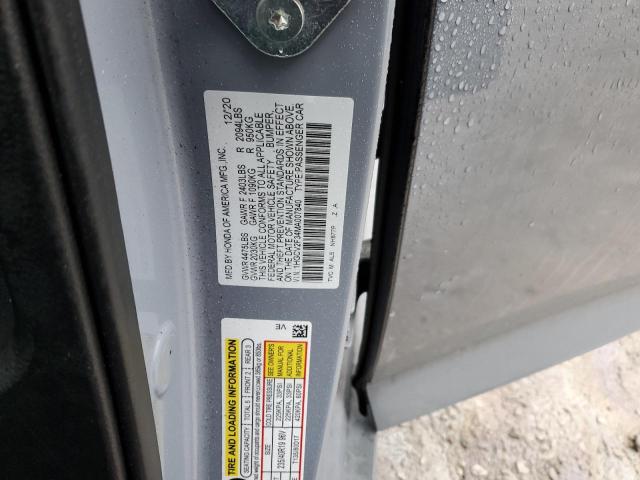 Photo 11 VIN: 1HGCV2F34MA007840 - HONDA ACCORD 