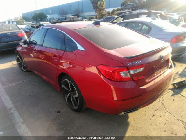 Photo 2 VIN: 1HGCV2F34MA017381 - HONDA ACCORD SEDAN 