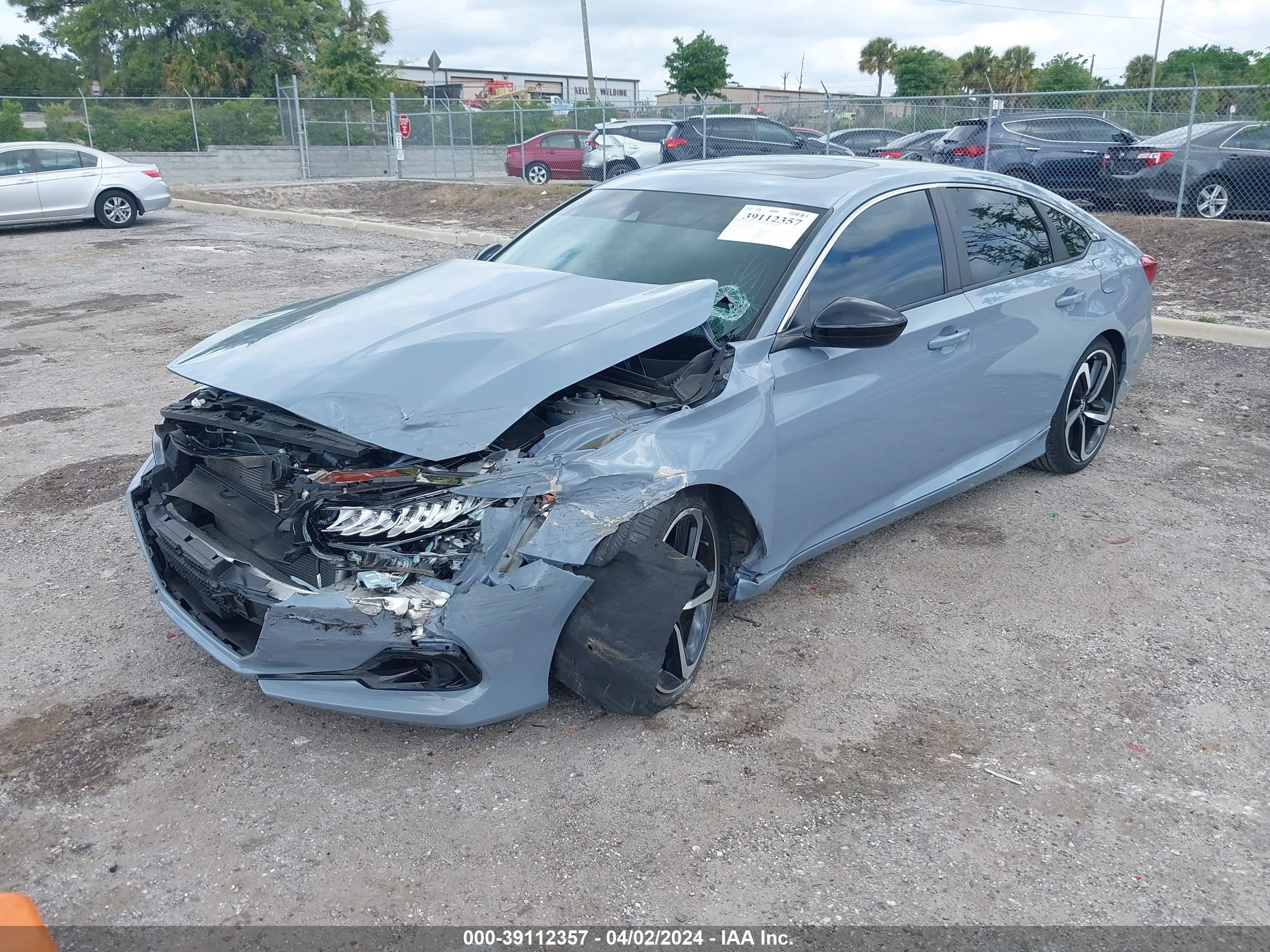 Photo 1 VIN: 1HGCV2F34MA024623 - HONDA ACCORD 