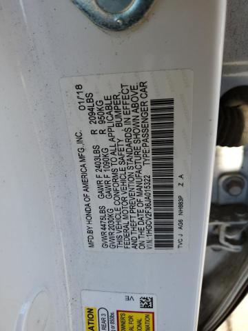 Photo 11 VIN: 1HGCV2F36JA015322 - HONDA ACCORD 