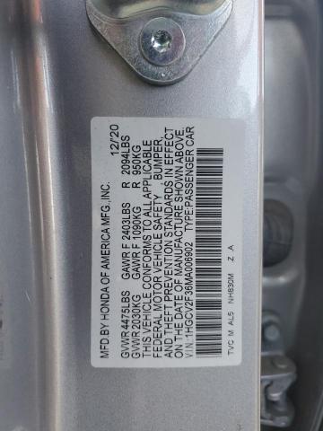 Photo 11 VIN: 1HGCV2F36MA006902 - HONDA ACCORD SPO 