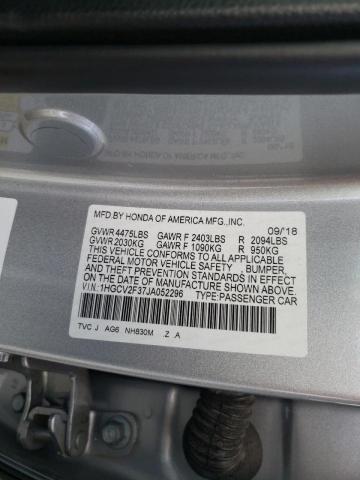 Photo 9 VIN: 1HGCV2F37JA052296 - HONDA ACCORD SPO 