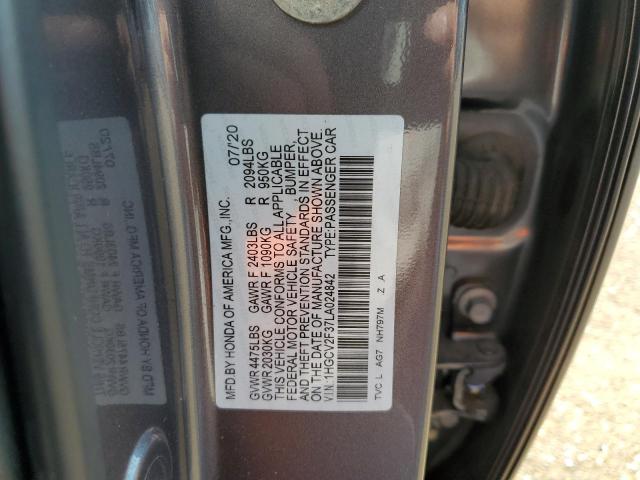 Photo 12 VIN: 1HGCV2F37LA024842 - HONDA ACCORD SPO 