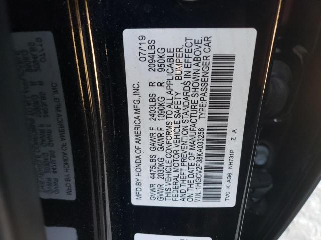 Photo 11 VIN: 1HGCV2F38KA033256 - HONDA ACCORD SPO 