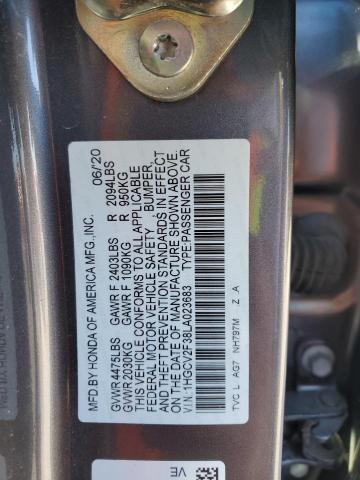 Photo 11 VIN: 1HGCV2F38LA023683 - HONDA ACCORD SPO 