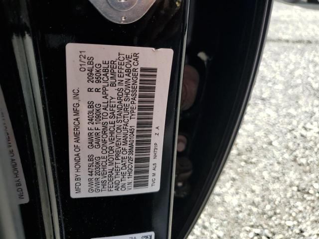 Photo 11 VIN: 1HGCV2F38MA010451 - HONDA ACCORD 