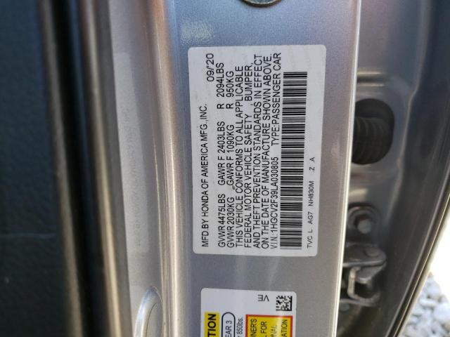 Photo 12 VIN: 1HGCV2F39LA030805 - HONDA ACCORD 