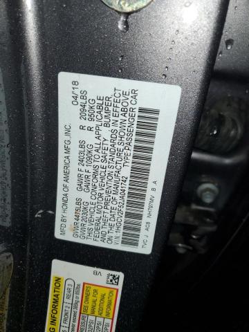 Photo 11 VIN: 1HGCV2F52JA041742 - HONDA ACCORD 