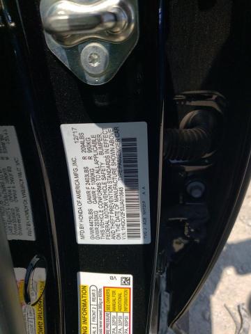 Photo 11 VIN: 1HGCV2F53JA010645 - HONDA ACCORD EXL 