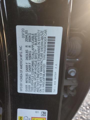 Photo 11 VIN: 1HGCV2F54LA017221 - HONDA ACCORD EXL 