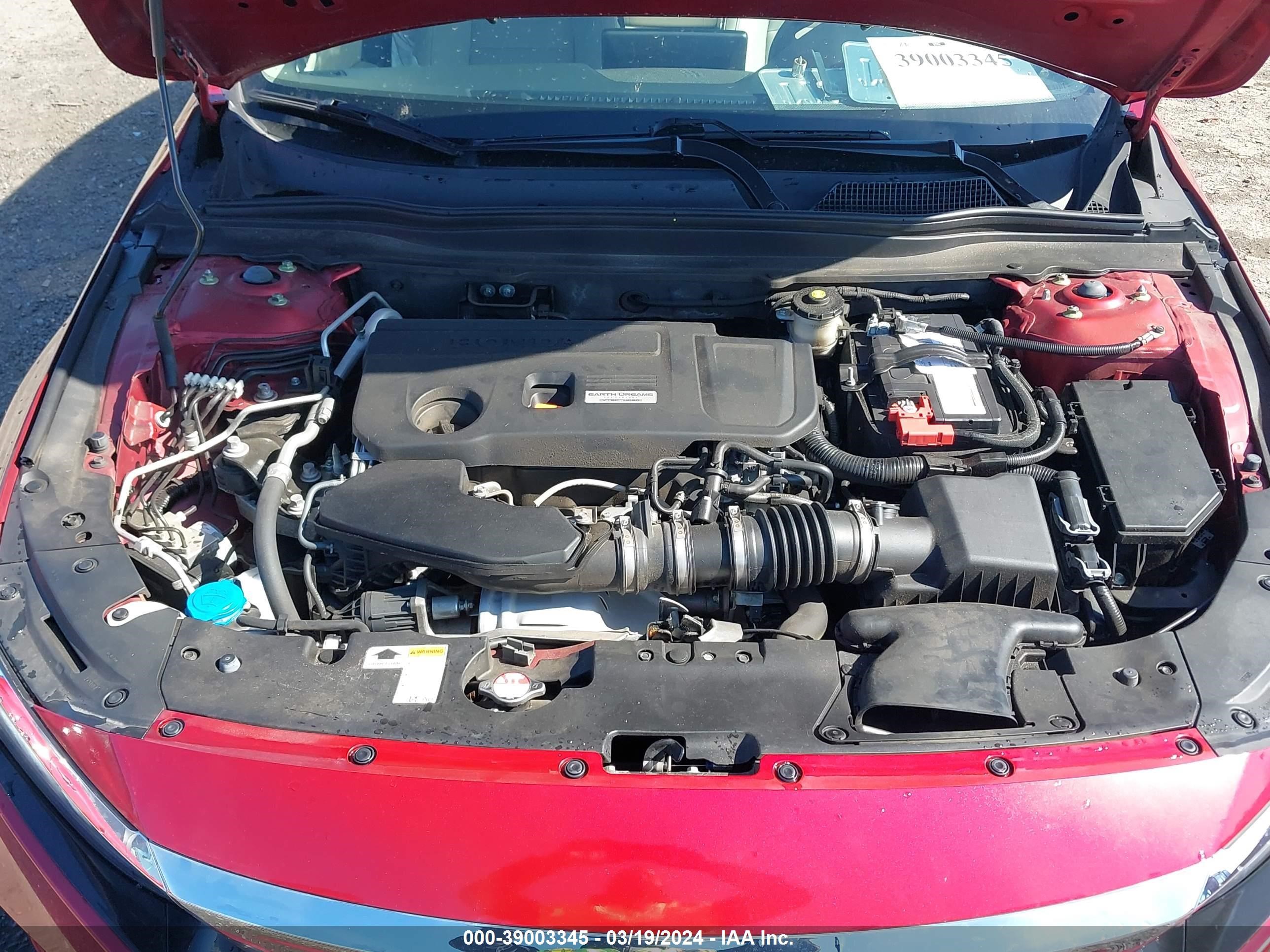 Photo 9 VIN: 1HGCV2F55KA029537 - HONDA ACCORD 