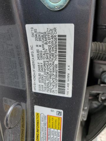 Photo 11 VIN: 1HGCV2F56KA021950 - HONDA ACCORD EXL 