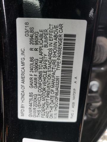 Photo 12 VIN: 1HGCV2F66JA032261 - HONDA ACCORD 