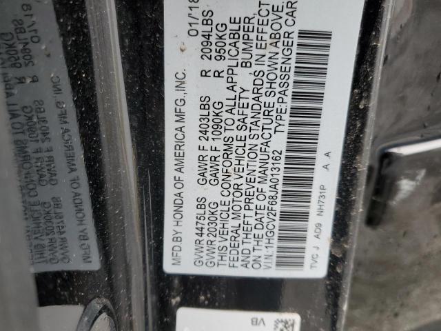 Photo 12 VIN: 1HGCV2F68JA013162 - HONDA ACCORD EXL 