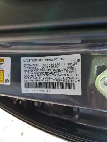 Photo 9 VIN: 1HGCV2F90JA016518 - HONDA ACCORD TOU 