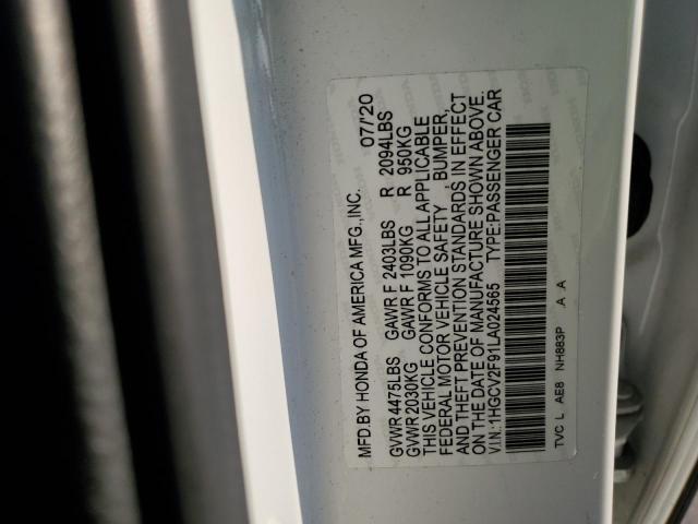 Photo 11 VIN: 1HGCV2F91LA024565 - HONDA ACCORD TOU 