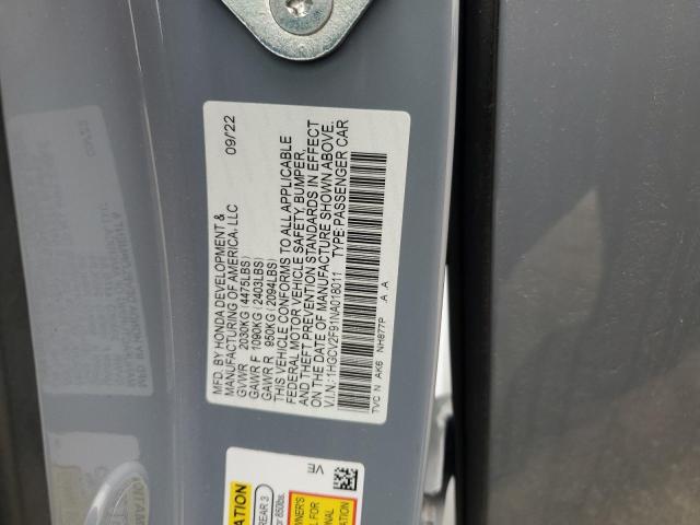 Photo 11 VIN: 1HGCV2F91NA018011 - HONDA ACCORD TOU 