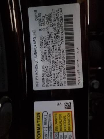 Photo 11 VIN: 1HGCV2F93JA046340 - HONDA ACCORD TOU 