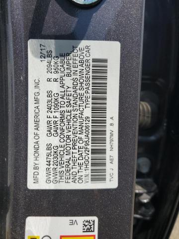 Photo 11 VIN: 1HGCV2F95JA006129 - HONDA ACCORD 