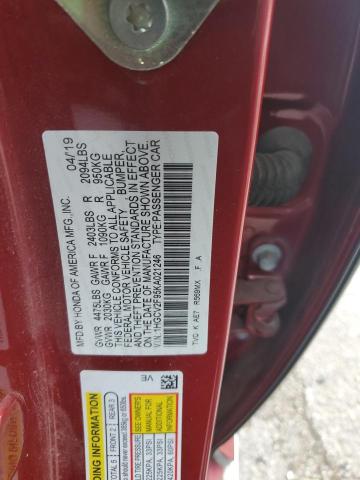 Photo 11 VIN: 1HGCV2F95KA021246 - HONDA ACCORD TOU 