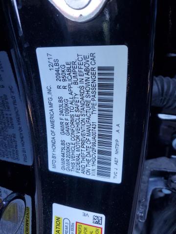 Photo 11 VIN: 1HGCV2F99JA007431 - HONDA ACCORD TOU 