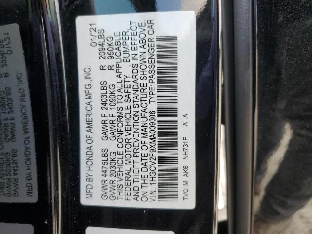 Photo 11 VIN: 1HGCV2F9XMA009306 - HONDA ACCORD TOU 