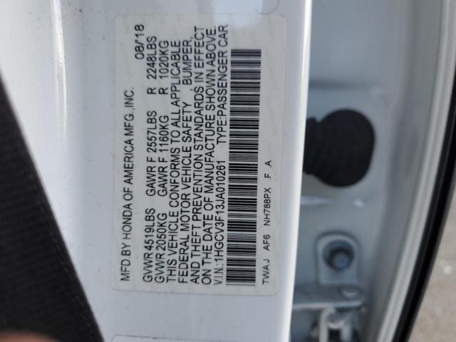 Photo 11 VIN: 1HGCV3F13JA010261 - HONDA ACCORD 